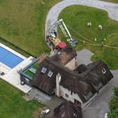 As of 5pm, seven fire engines, one aerial ladder platform, a water carrier and a dual purpose truck were in attendance. Photo: Sussex News and Pictures