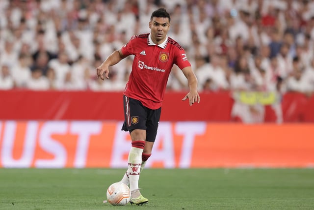Casemiro had an off night in Spain but will be looking to get back to his brilliant best and help Manchester United reach the FA Cup final. (Photo by Gonzalo Arroyo Moreno/Getty Images)