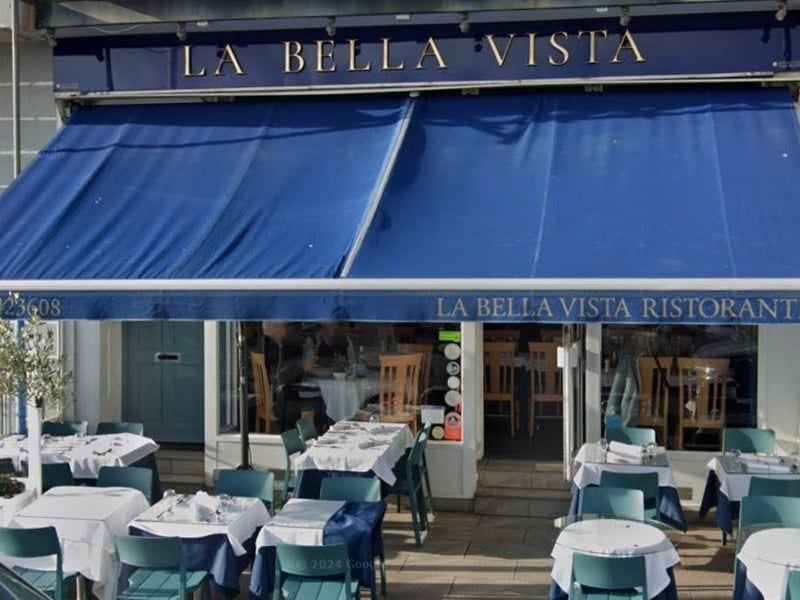 La Bella Vista, in Grand Parade, St Leonards, has a rating of 4.7 from nearly 2,000 reviews