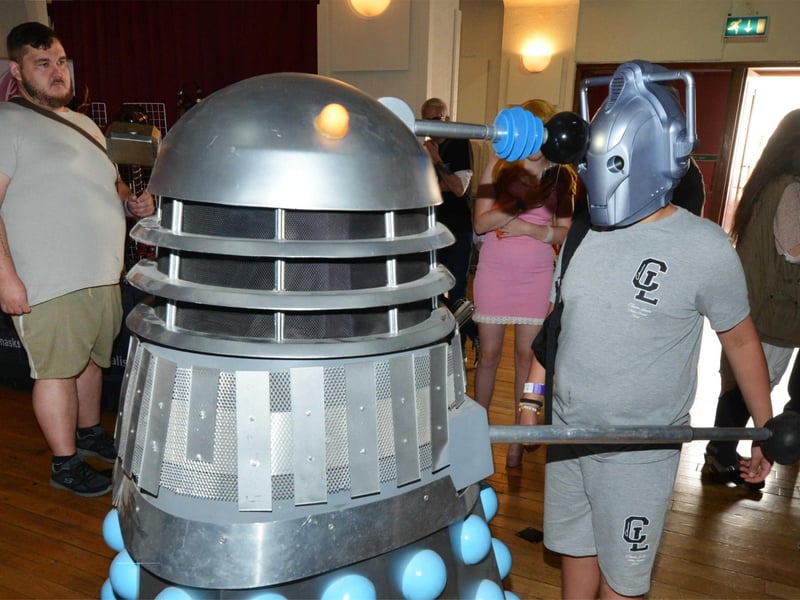 Hastings Comic Con on June 14 2025.