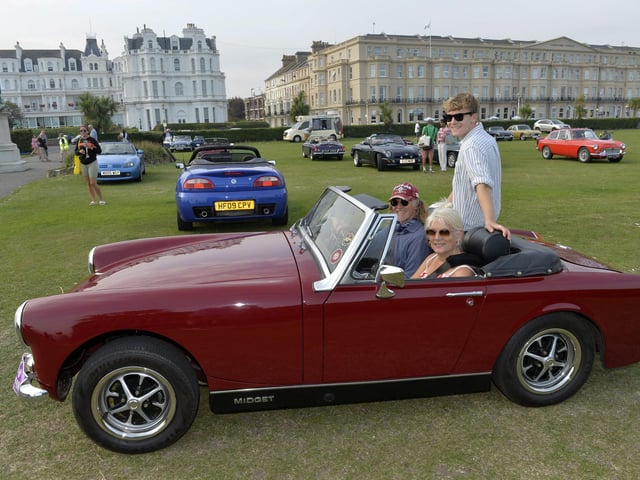 MG owners South Downs Run 2024 (Photo by Jon Rigby)