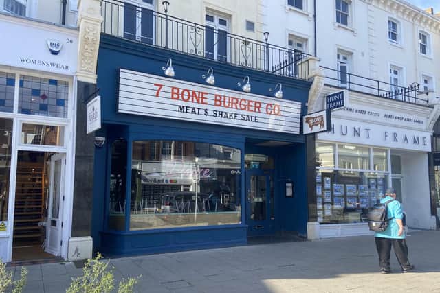 7Bone Burger Co. in Cornfield Road, Eastbourne