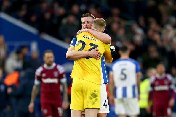 Faultless at the back when he was occasionally called upon and helped in midfield too.