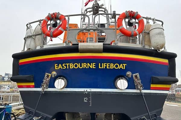 Eastbourne RNLI’s new all-weather lifeboat is set to arrive next month. Photo: RNLI Eastbourne's Facebook