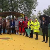 The new play area in Pebsham was opened on October 16. Picture: Bexhill Town Council