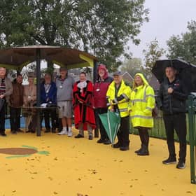 The new play area in Pebsham was opened on October 16. Picture: Bexhill Town Council