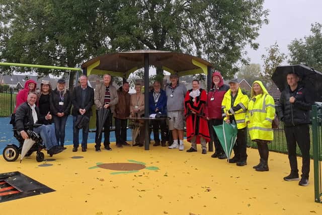 The new play area in Pebsham was opened on October 16. Picture: Bexhill Town Council