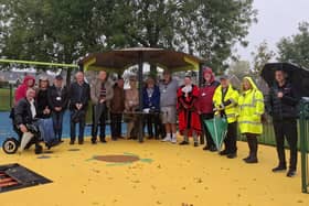 The new play area in Pebsham was opened on October 16. Picture: Bexhill Town Council
