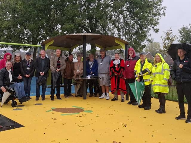 The new play area in Pebsham was opened on October 16. Picture: Bexhill Town Council