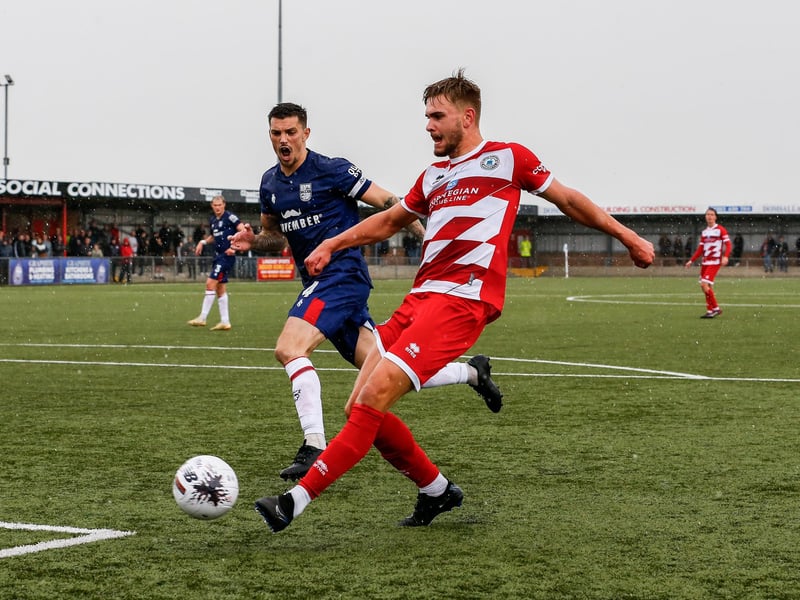 Images from Eastbourne Borough's 2023-24 season opener, a 1-0 National South home win over Hampton and Richmond