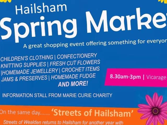 Hailsham Spring Market / Streets of Hailsham.