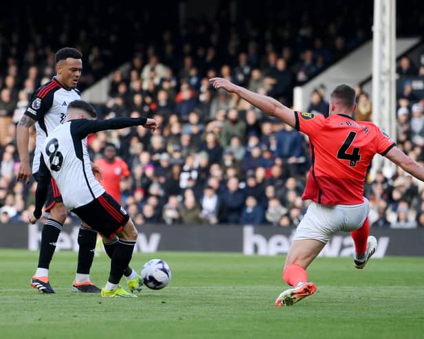 Harry Wilson opened the scoring at Craven Cottage against Brighton with a fine strike. (Photo by Mike Hewitt/Getty Images)