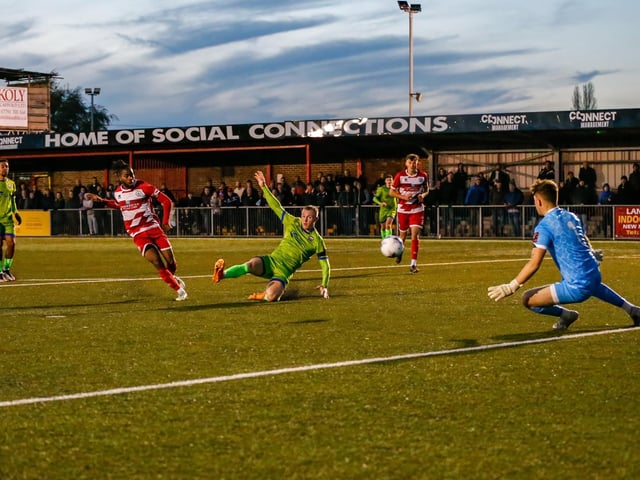 Eastbourne Borough got a vital 3-1 win against Braintree Town at Priory Lane on Saturday. Photographer Lydia Redman was there to catch the action.