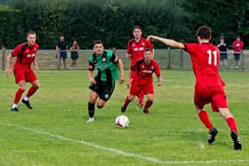 Burgess Hill Town and Hassocks in last year's Ann John Trophy game - and it comes round again next Thursday (July 20) | Picture: Chris Neal