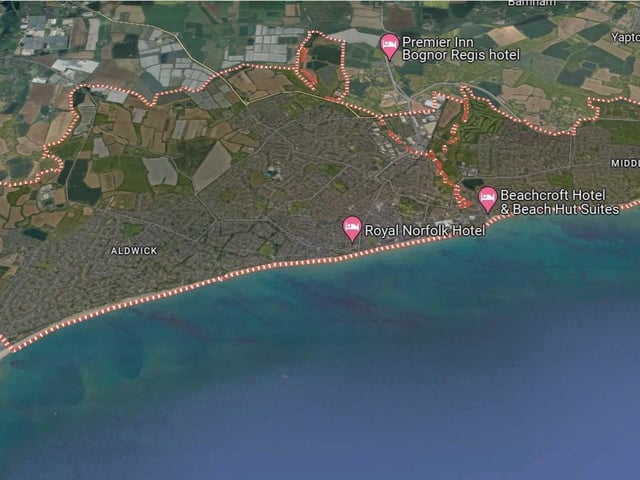 Bognor Regis is the area with the seventh-most (80.92%) 5-star food and hygiene ratings