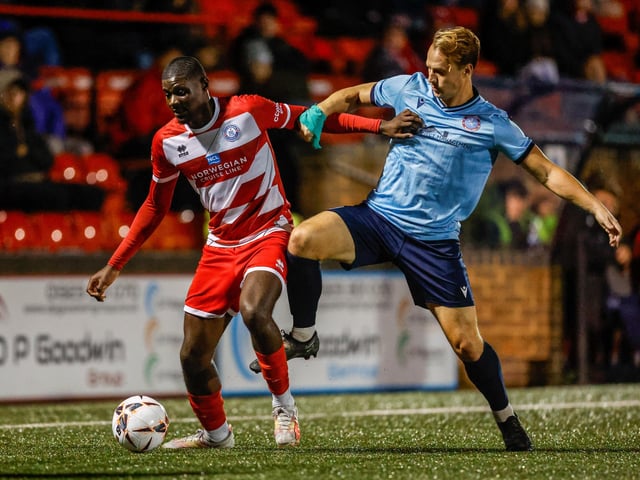 Eastbourne Borough v Little Common in the Sussex Senior Cup