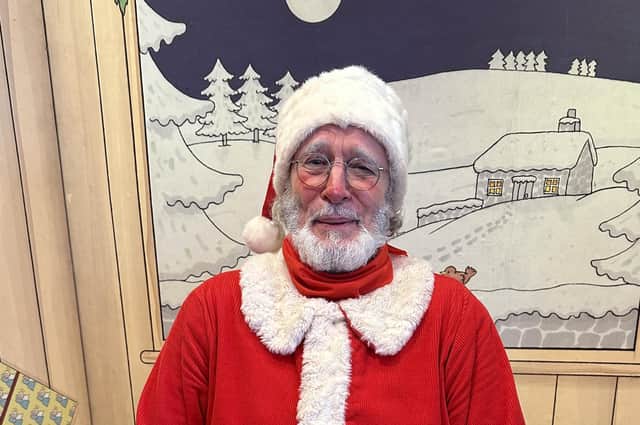 Michael Fenner as Santa in Dear Santa Live