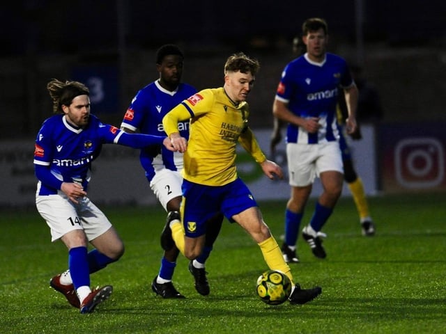 Lancing v East Grinstead Town, Isthmian south east division