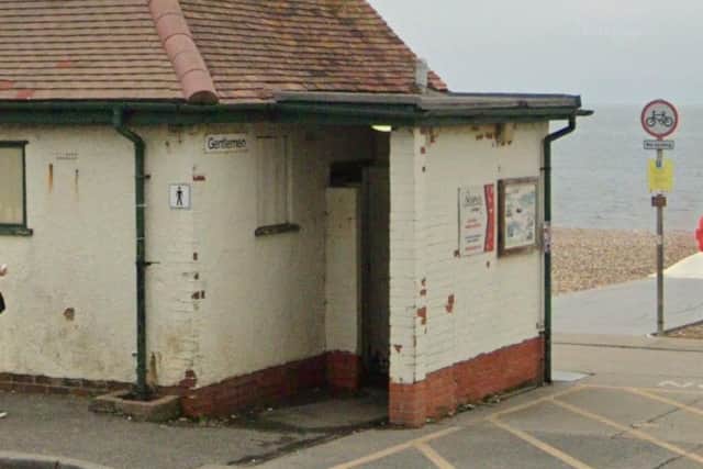 Seaford Town Council announced it is looking into the impact of vandalism in public toilets on residents and tourists. Photo: Google Street View