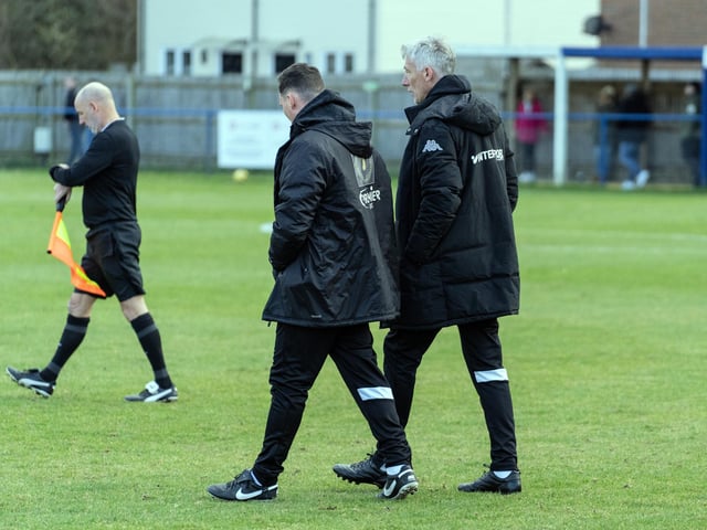 It finished 2-2 v Corinthian as Haywards Heath Town played their first game under Jay Lovett