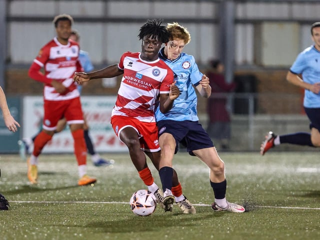 Eastbourne Borough v Little Common in the Sussex Senior Cup