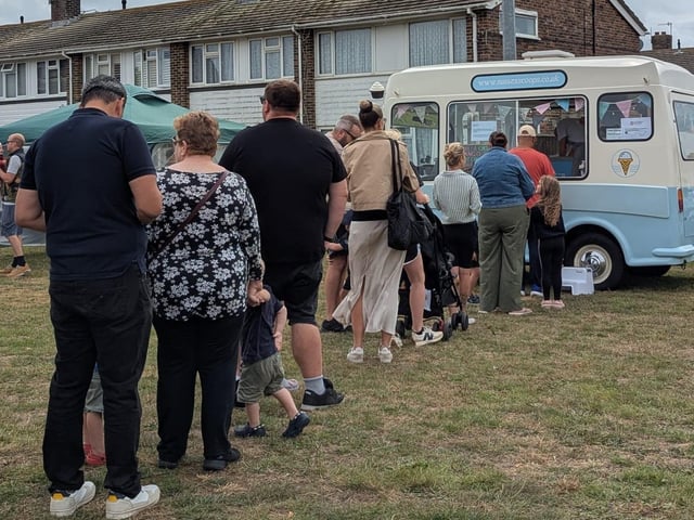 A family fun day was held in Lancing to bring together new residents at New Monks Park and people living on the existing Mash Barn estate.