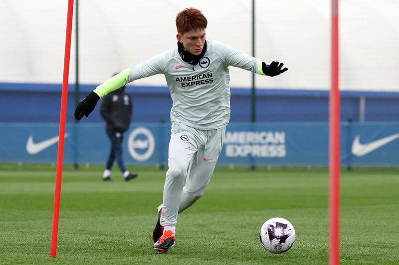 Brighton's £8m January arrival looks sharp in his first full training session ahead of Everton