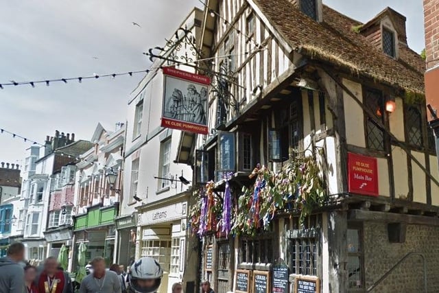 Ye Olde Pumphouse - 64 George St, Hastings - 4/5 - 492 reviews. Picture from Google.