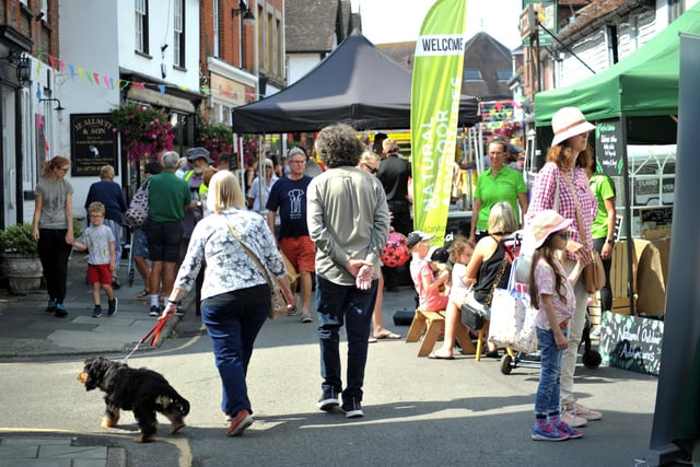 Residents packed Midhurst Old Town on Saturday (August 27) to enjoy the 2022 Midhurst Summer Street Party