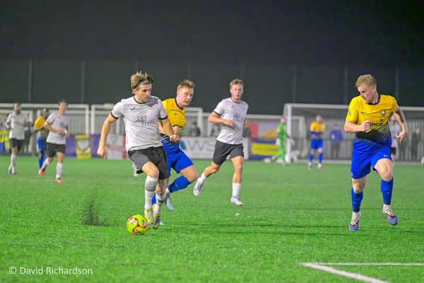 City on the attack in the midweek win over Berkhamstead | Picture by David Richardson