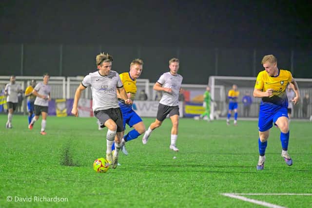 City on the attack in the midweek win over Berkhamstead | Picture by David Richardson