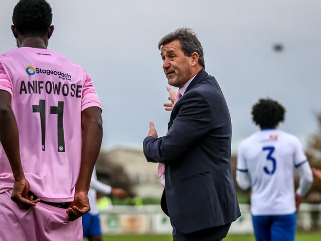 Enfield Town v Eastbourne Borough, National League South