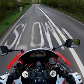 ‘Take one extra look’ – that is the message to motorists as Sussex Police take part in a national campaign to improve road safety for cyclists and motorcyclists. Picture courtesy of Sussex Police