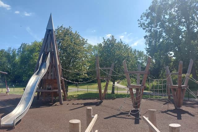Brooklands play park in Worthing has been completely refurbished
