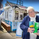 Stella Brennan-Wright at The Old Bathing Station Kiosk in Bexhill.
