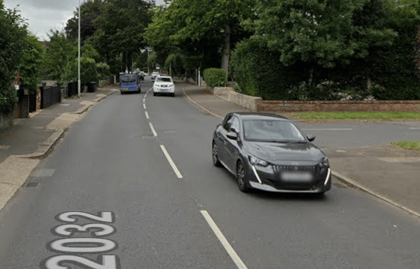 The incident happened in Poulters Lane, at the junction with Gorse Avenue. Photo: Google Maps