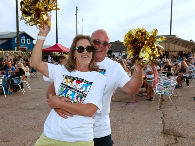 Hastings Old Town Carnival Week: Nearly on the Beach Concert. Pic by Frank Copper.