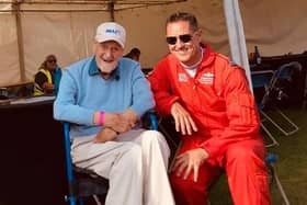 Jack Hemings AFC, former RAF Squadron Leader, and early pioneer of Mission Aviation Fellowship – the world’s largest humanitarian air service – celebrated turning 102 at Eastbourne Airbourne. Picture: MAF