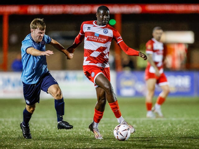 Eastbourne Borough v Little Common in the Sussex Senior Cup