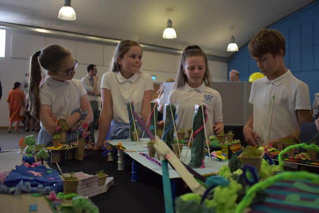 More than 250 students took part in the event