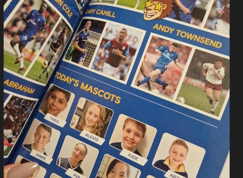 Alexis Fay in the matchday programme