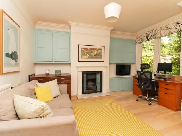 There is a separate family room too