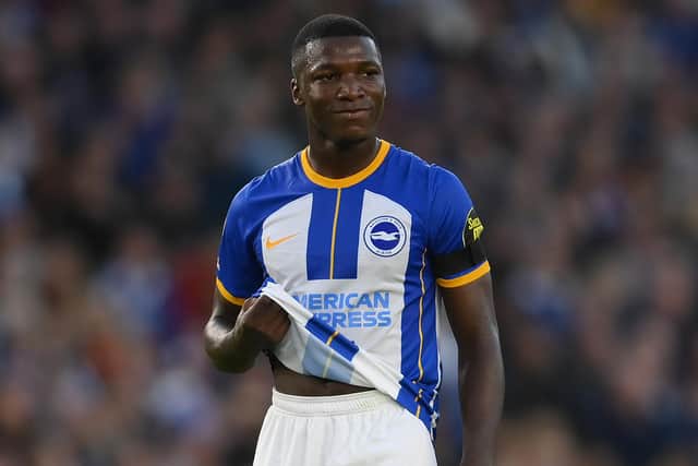 Moisés Caicedo has confirmed that he wants to leave Brighton & Hove Albion in an open letter posted on Twitter. Picture by Mike Hewitt/Getty Images