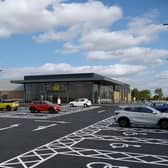 A computer generated image of the view of the new Morrisons Peacehaven from the car park. Photo: Morrisons