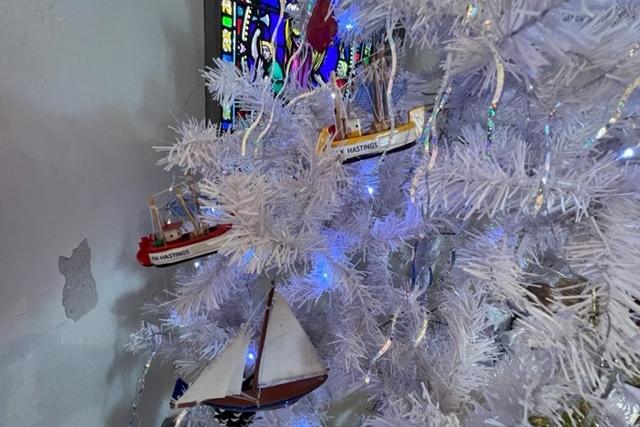 St Clements Church Christmas Tree Festival. Picture by staff.