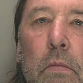Adrian West was arrested and charged with arson with intent, criminal damage, non-fatal strangulation, common assault and two counts of actual bodily harm. Pictures courtesy of Sussex Police