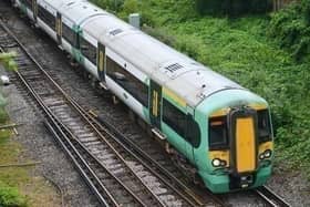 Major delays and cancellations for rail travel has taken place in Sussex after a vehicle collided with a bridge.