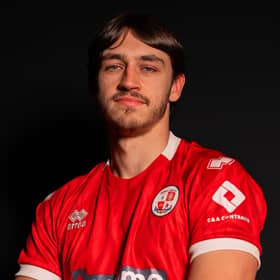 Josh Flint has re-joined Crawley Town. Photo: CTFC