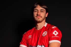 Josh Flint has re-joined Crawley Town. Photo: CTFC