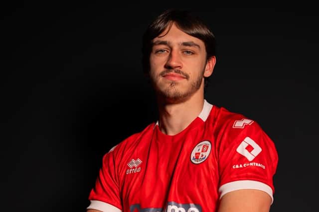 Josh Flint has re-joined Crawley Town. Photo: CTFC